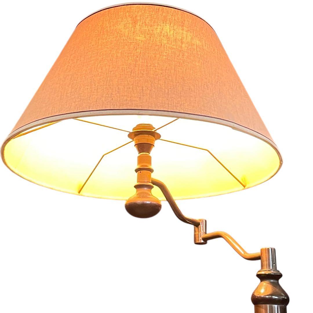 HR551【レトロ 美品】 池田製作所　フロアランプ 首都圏無料配送