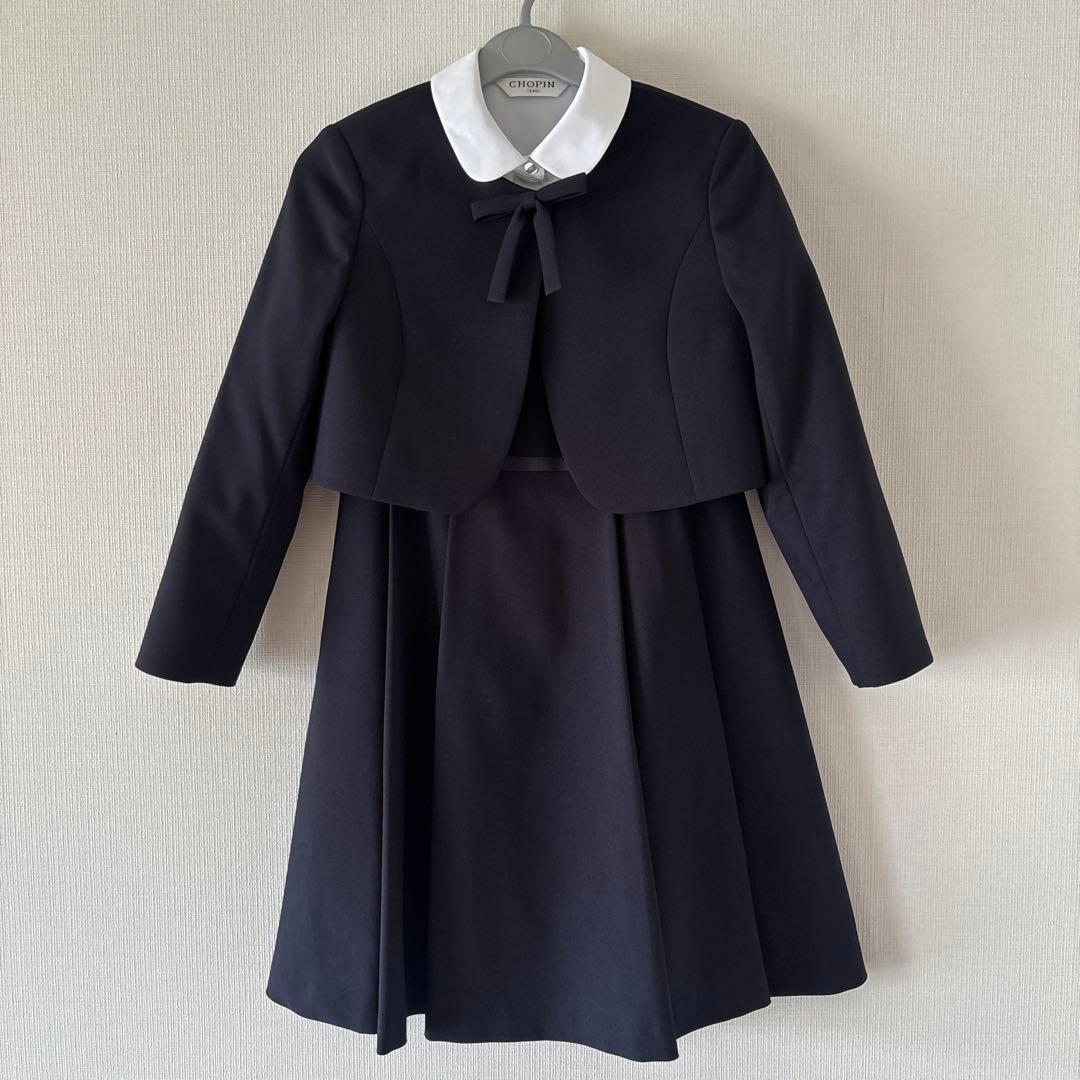 【美品】ショパン　セットアップワンピース140センチ