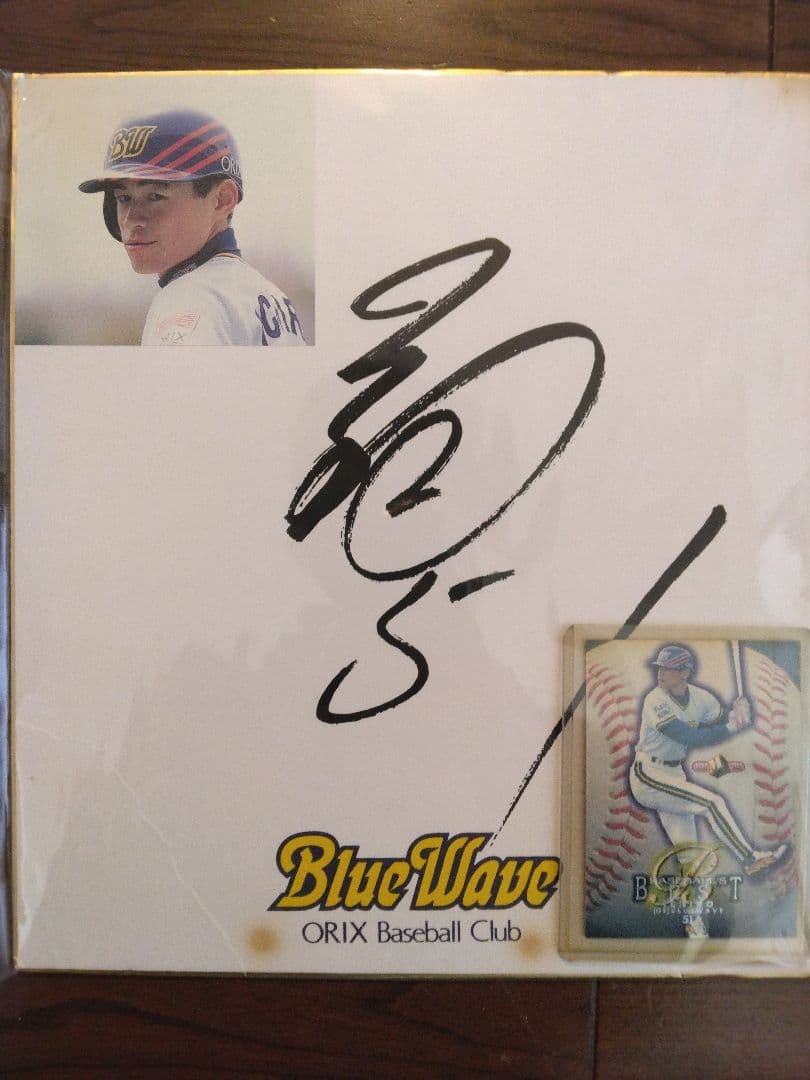 イチロー選手サイン、カード