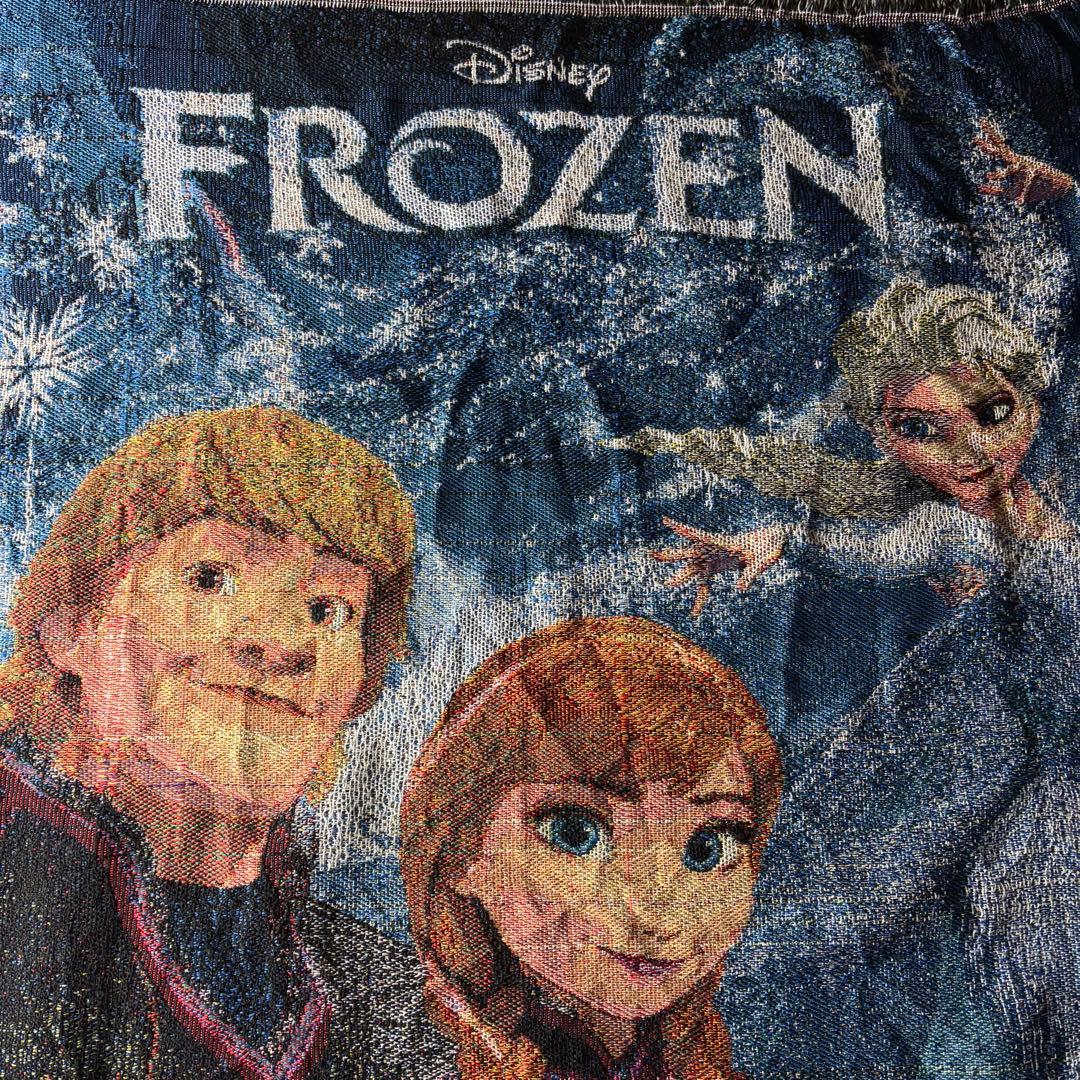 アナと雪の女王　ディズニー　アナ雪　フリンジ付きラグ　タペストリー　カーペット