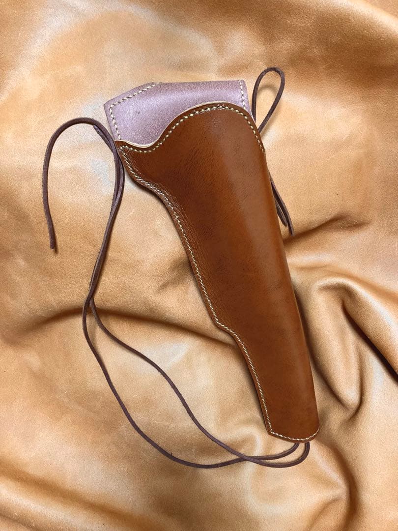 コルトM1847ウォーカー用右利きレザーホルスター No.820