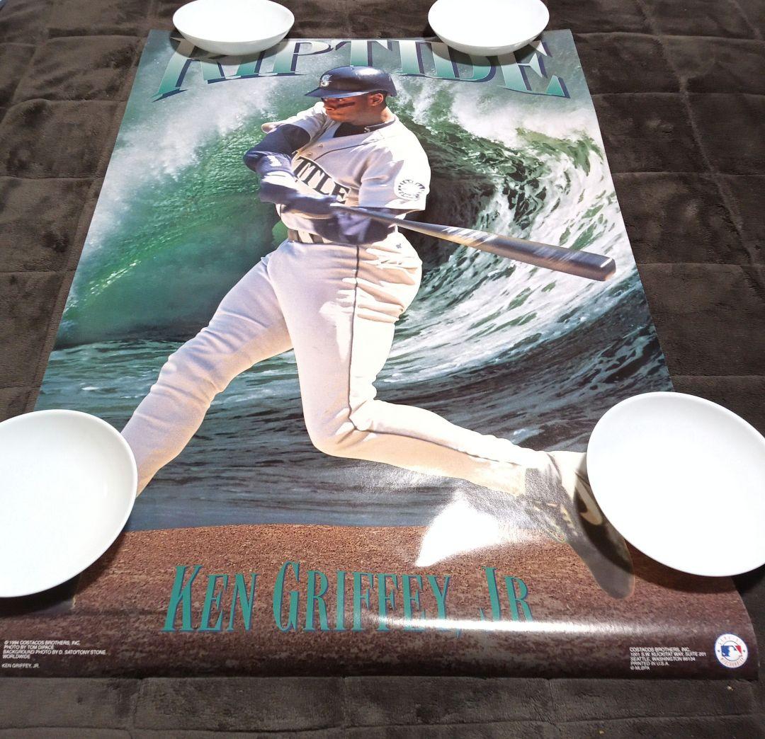激レア未使用 グリフィー マリナーズ1994年 ポスター GRIFFEY MLB