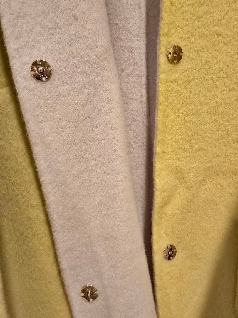 フレイアイディー FRAY I.D　ノーカラーリバーコート　リバーシブル