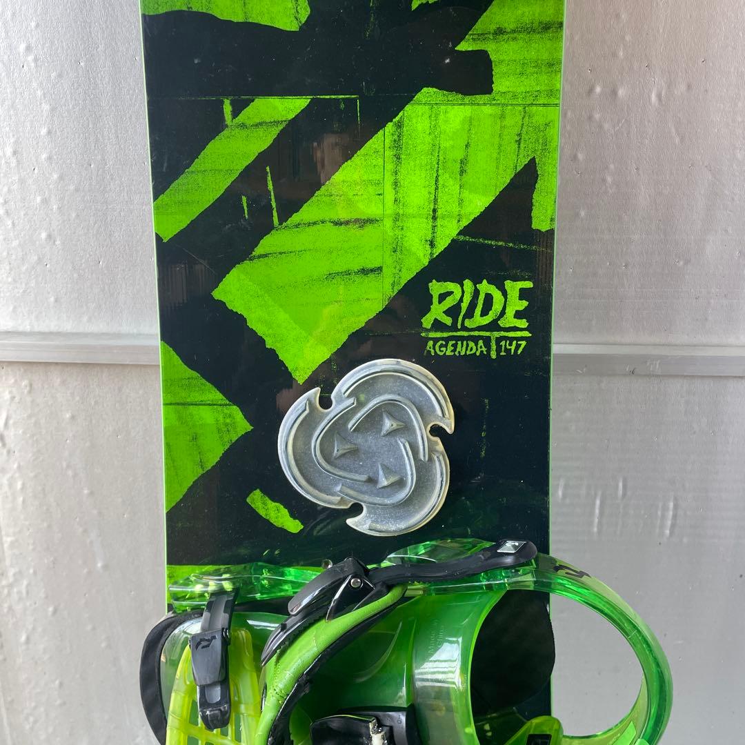 RIDE AGENDA 147 ハイブリッドロッカー　スノーボード　グラトリ