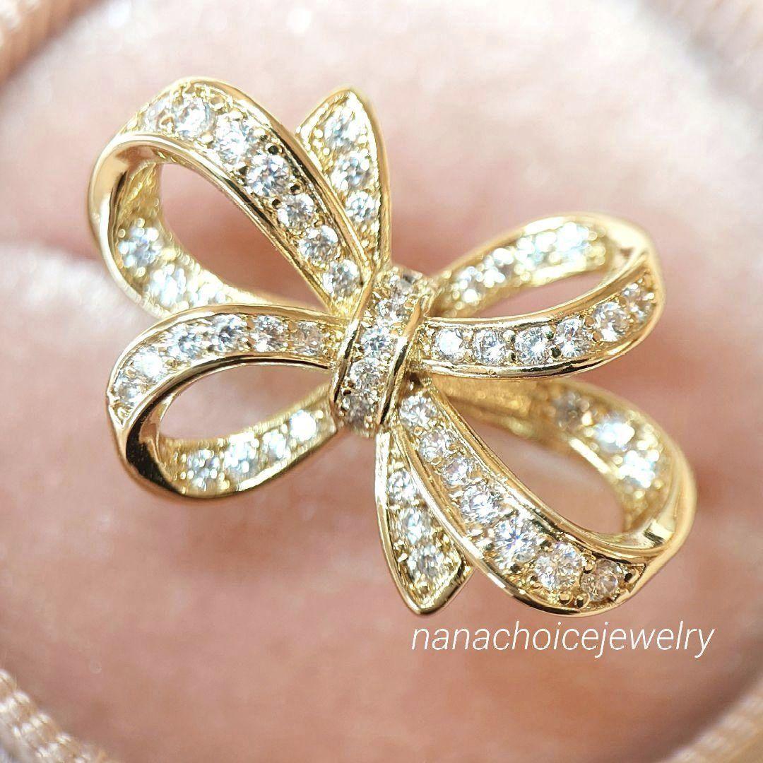 2525 高級 sona ダイヤモンド フルエタニティ リング ゴールド 限定