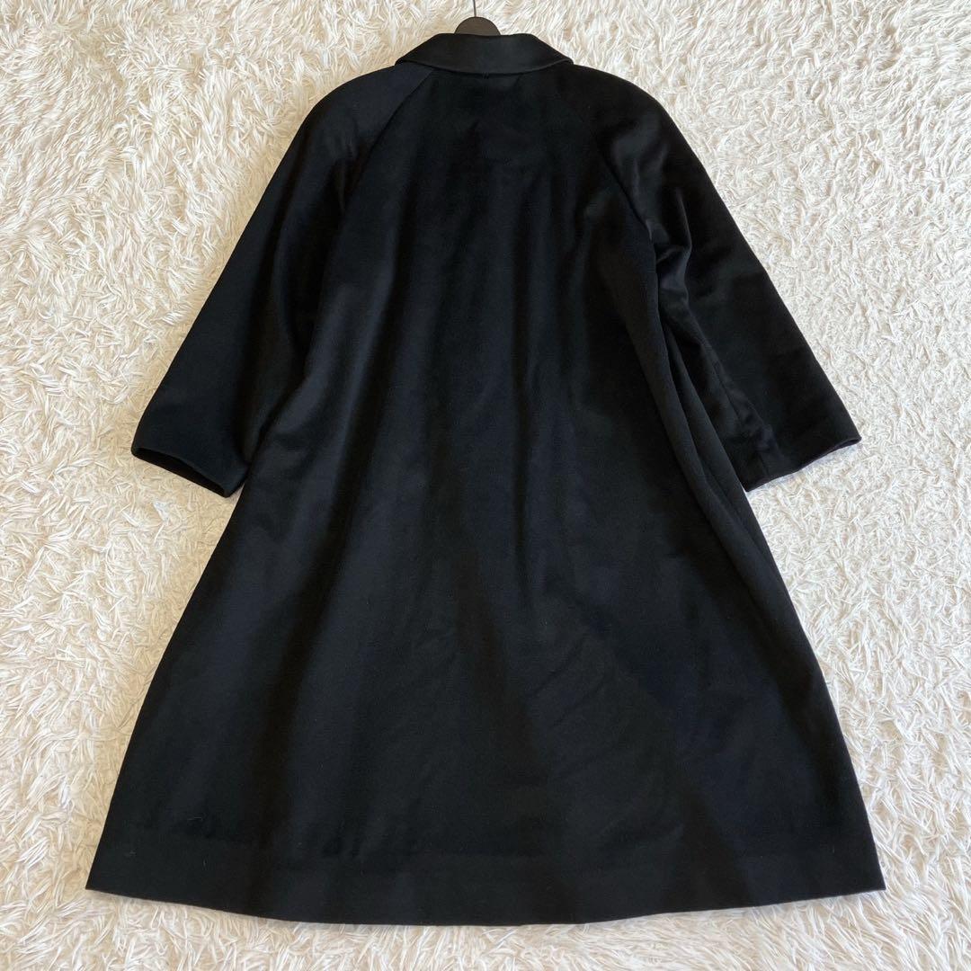 ◎極美品 カシミヤコート ロングコート高級ミンクファー 2way 取り外し可能1