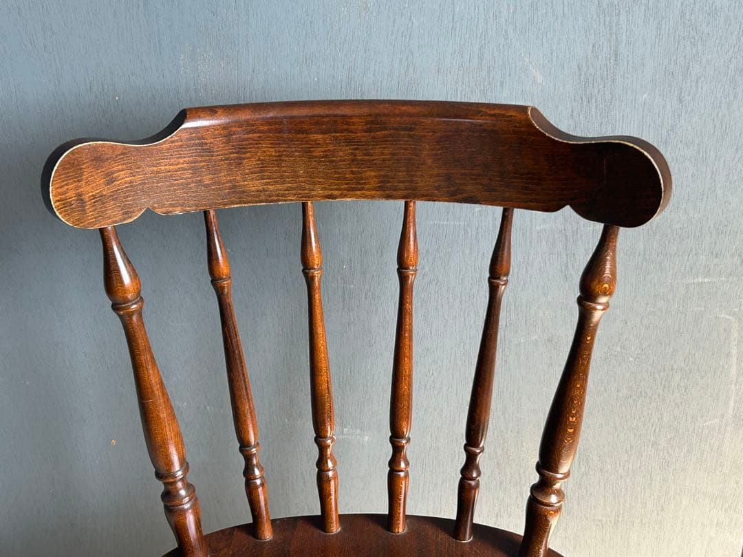 ① 飛騨産業　ウィンザーチェア　ヴィンテージ　スポークチェア　ビンテージ　IG