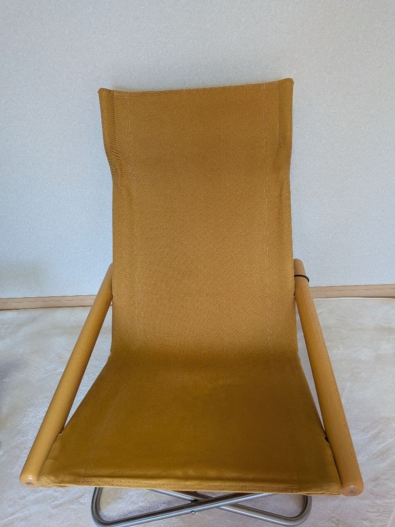 ニーチェアX オットマン付き ナチュラル/キャメル Nychair X