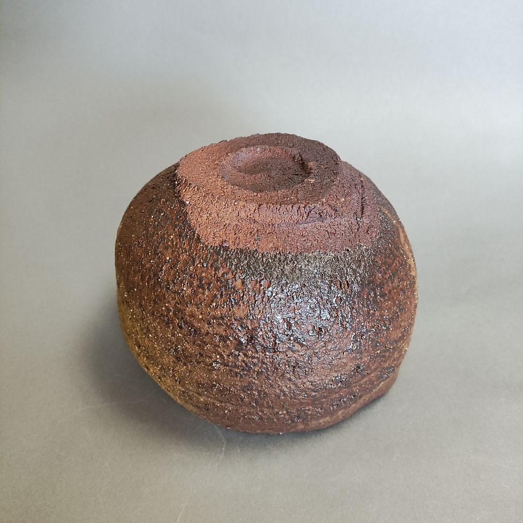 虎澤英雄　飯能 黄瀬戸茶碗　飯能焼