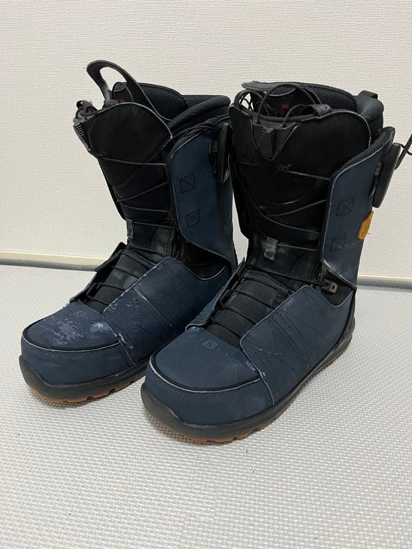 SALOMON スノーボードブーツ ネイビー