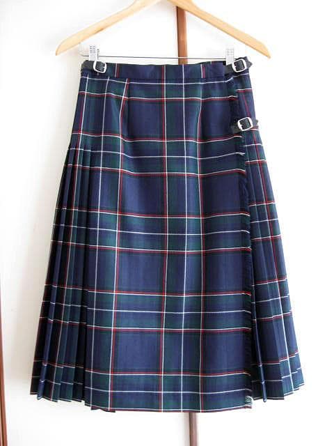 O'NEIL of DUBLIN オニールオブダブリン チェック柄ラップスカート