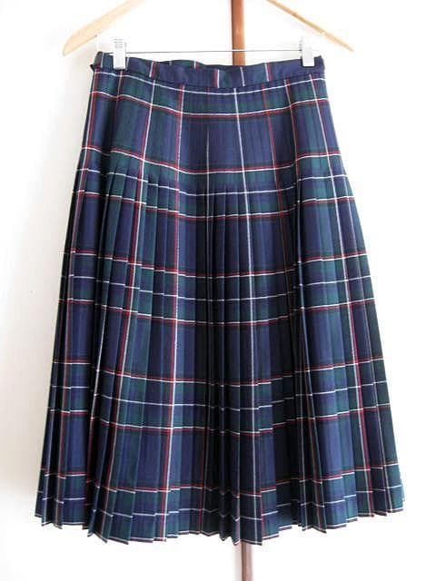 O'NEIL of DUBLIN オニールオブダブリン チェック柄ラップスカート