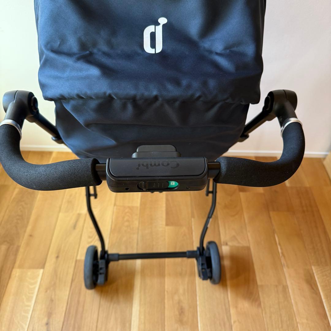 美品　Combi コンビ ベビーカー AttO（アット） type-S ネイビー