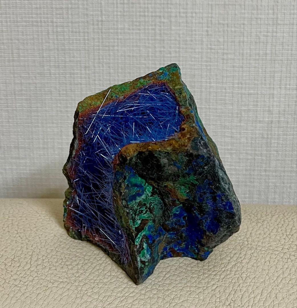 タイタニウムのドーム 天然石ジオード ラッキー 幸運 魔除 お守 パワーストーン