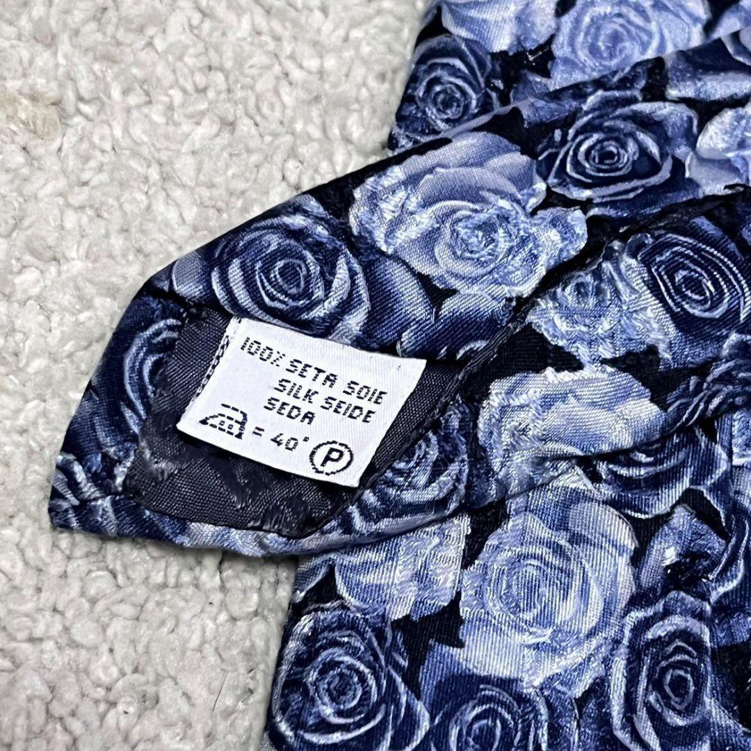 ✨一点物✨GIVENCHY ネクタイ 花柄 総柄 おしゃれ ビジネス 古着