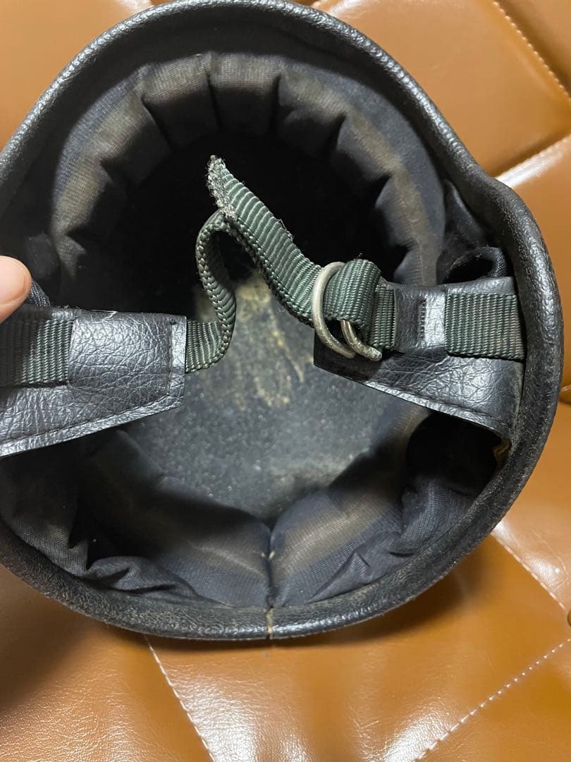 1960年代　YODER ヴィンテージヘルメット　銀ラメ　シルバー　ハーレー