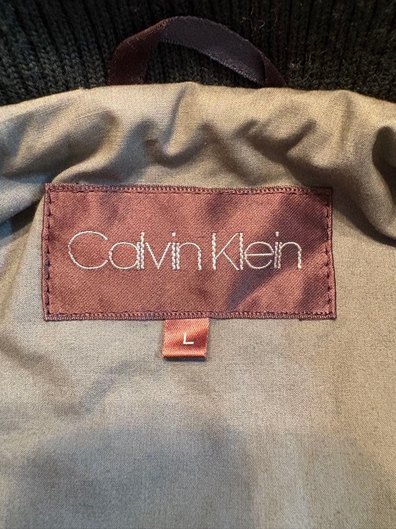 カルバンクライン  ウール　ダービージャケット　短丈