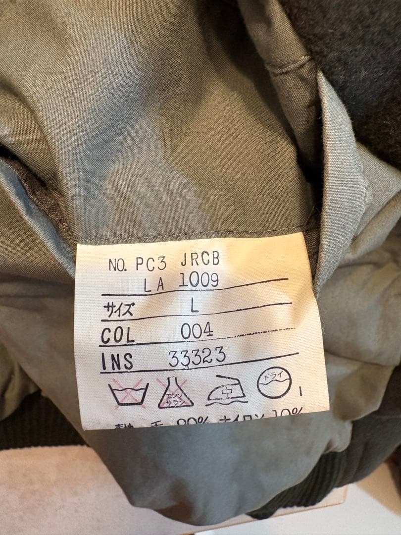 カルバンクライン  ウール　ダービージャケット　短丈