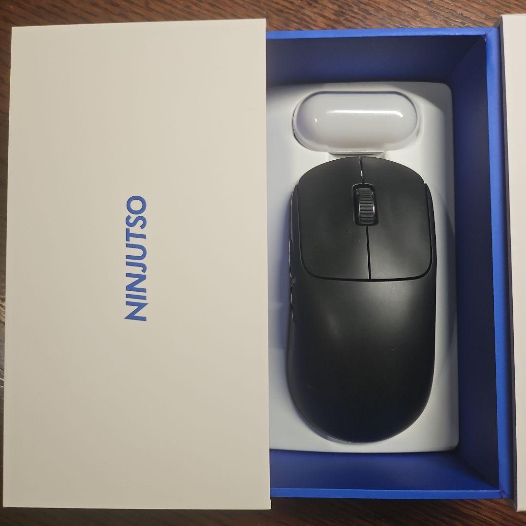 [さかな]NINJUTSO Ten Air(ブラック) 箱・付属品