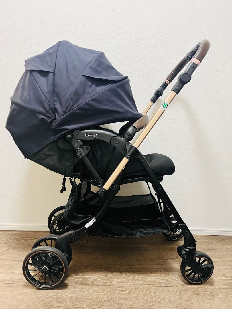 Combiベビーカー スゴカルSwitch plus エッグショック EX AQ