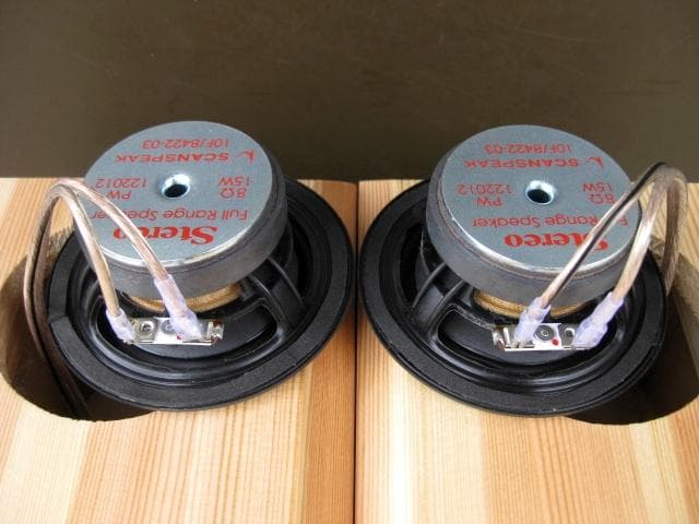 Scan Speak　フルレンジスピーカー 　改　ペア