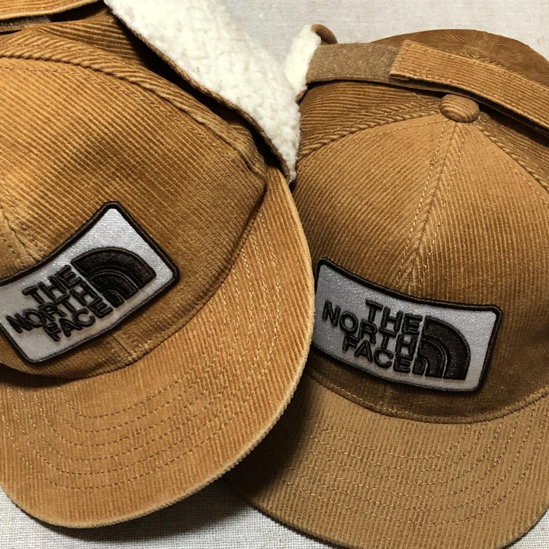 親子でお揃い‼️ ノースフェイス ウィンタートラッカーキャップ WF&KLセット