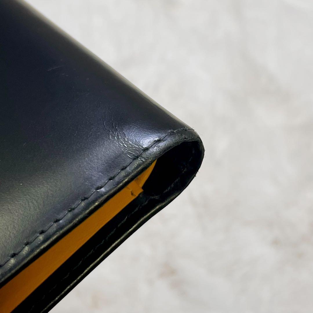 【良品】ETTINGER エッティンガー レザー 財布 ウォレット 二つ折り財布