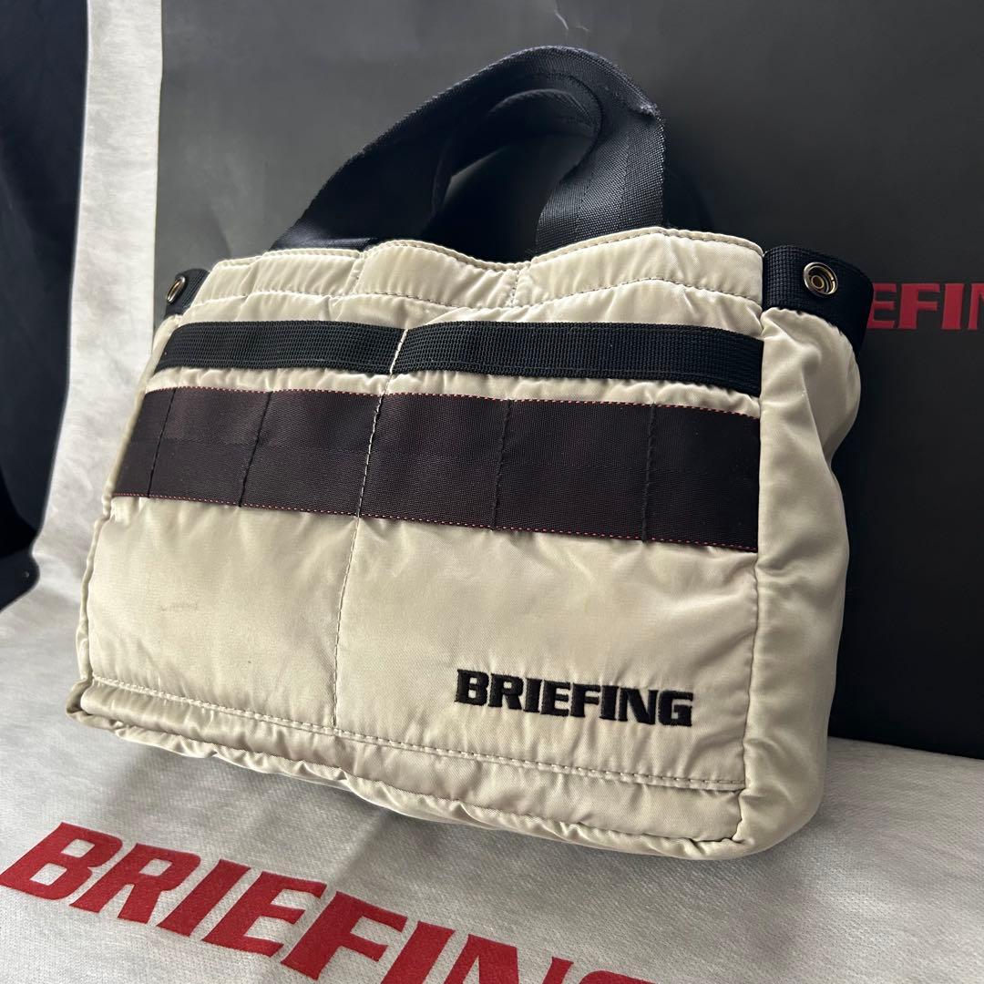 BRIEFING カートバッグ CART TOTE HOLIDAY ホワイト