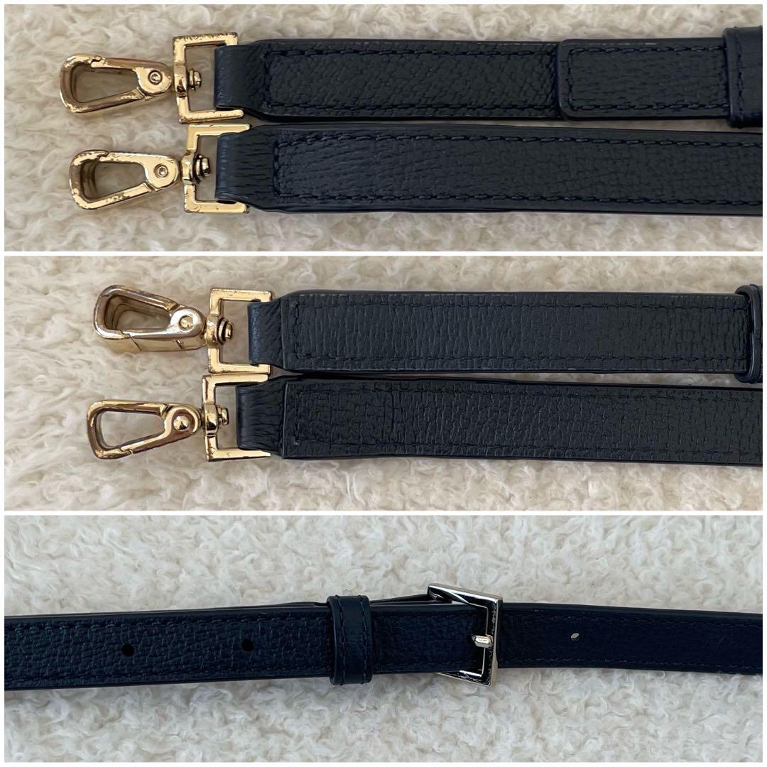 【美品】kate spade トートバッグ ショルダーバッグ 2way ネイビー