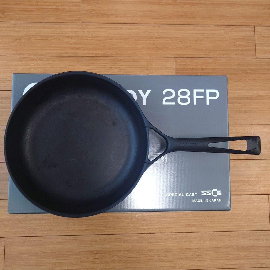 UNILLOY 28FP ユニロイ 鋳鉄製フライパン 28cm
