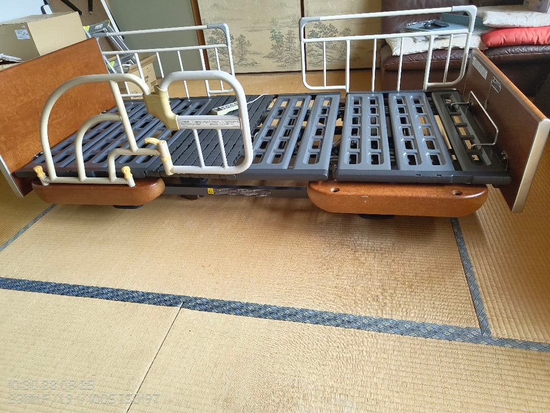 完全清掃済み パラマウントベット 在宅ケアベット 楽匠 介護 電動 ３モーター