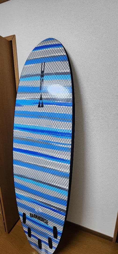 DARKHORSE ショートボード 青白ストライプ