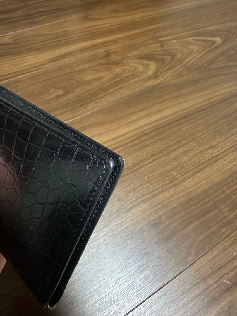 【最終値下げ】 サンローラン SAINT LAURENT 長財布 クロコ