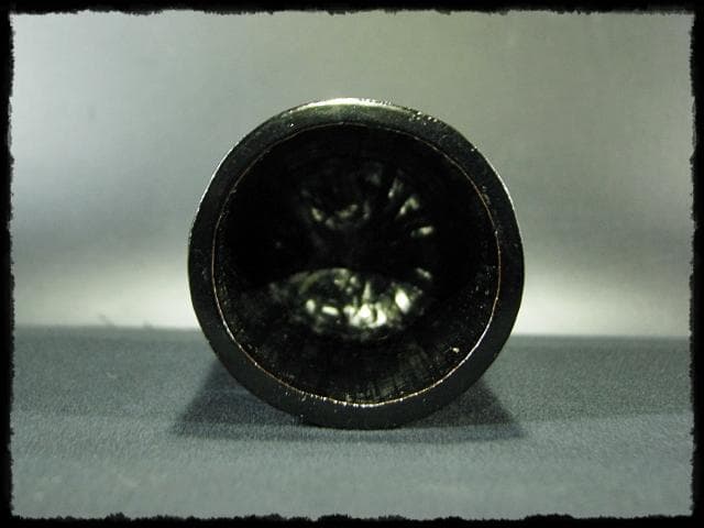 尋牛斎 久田 宗也 宗全作写 置うご 花入 黒田宗傳 宗全籠 書付共箱 f299