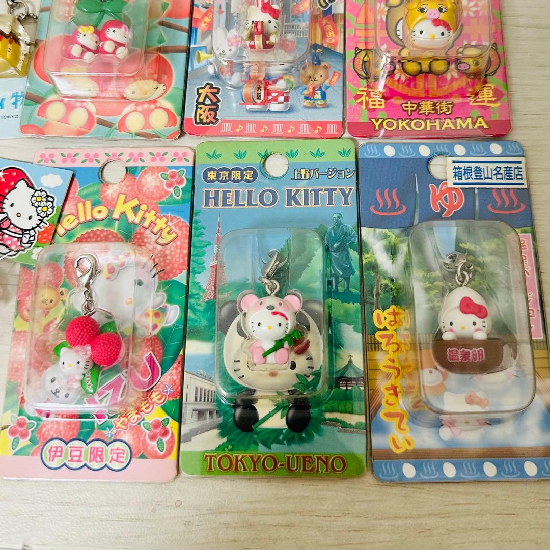 ハローキティ ご当地 ストラップ ファスナーマスコット サンリオ