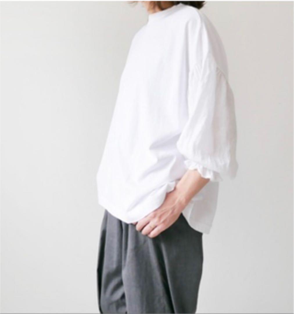 未使用UNIVERSAL TISSU USAコットンリネンスリーブプルオーバー