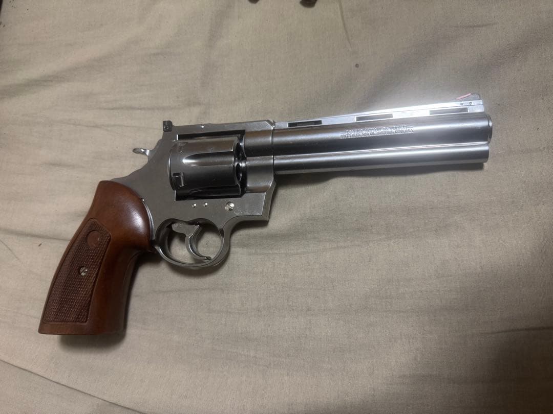 マルシン　コルト/アナコンダ6インチ xカートリッジ6発　ほぼ未使用