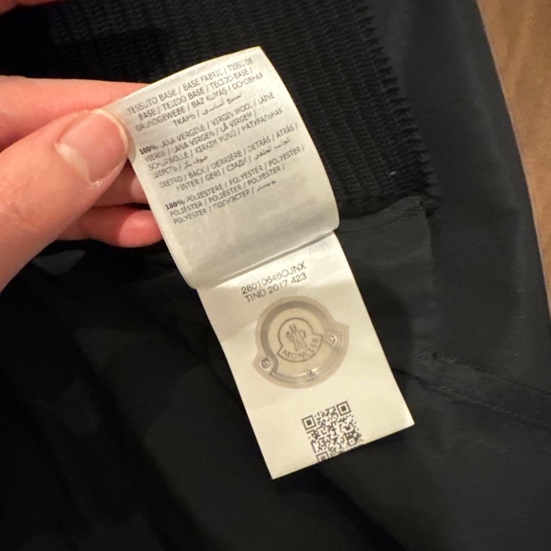 モンクレール MONCLER セーターニット異素材コンビレディース ブラック