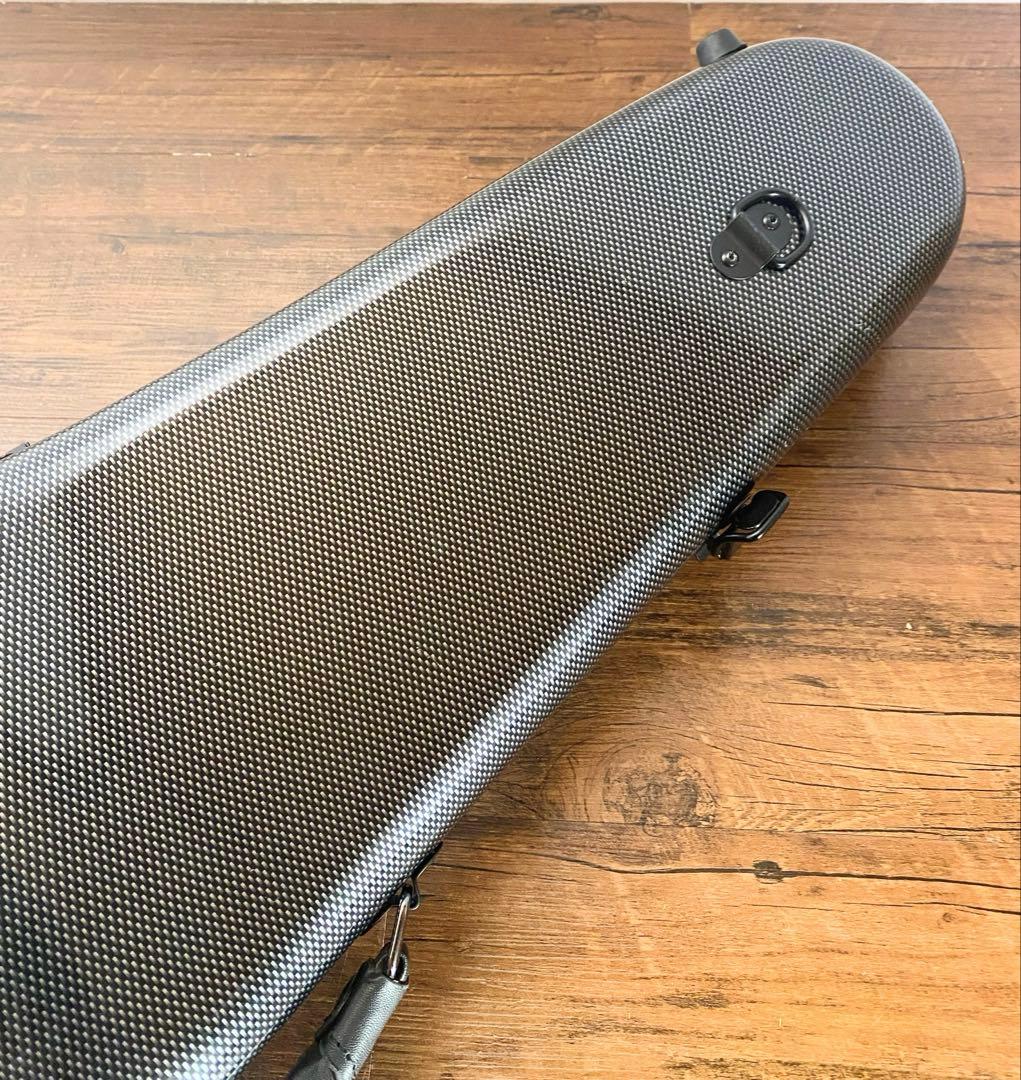 【値下げ！】KYLIESMAN バイオリンケース 4/4 カーボン製 付属品付き