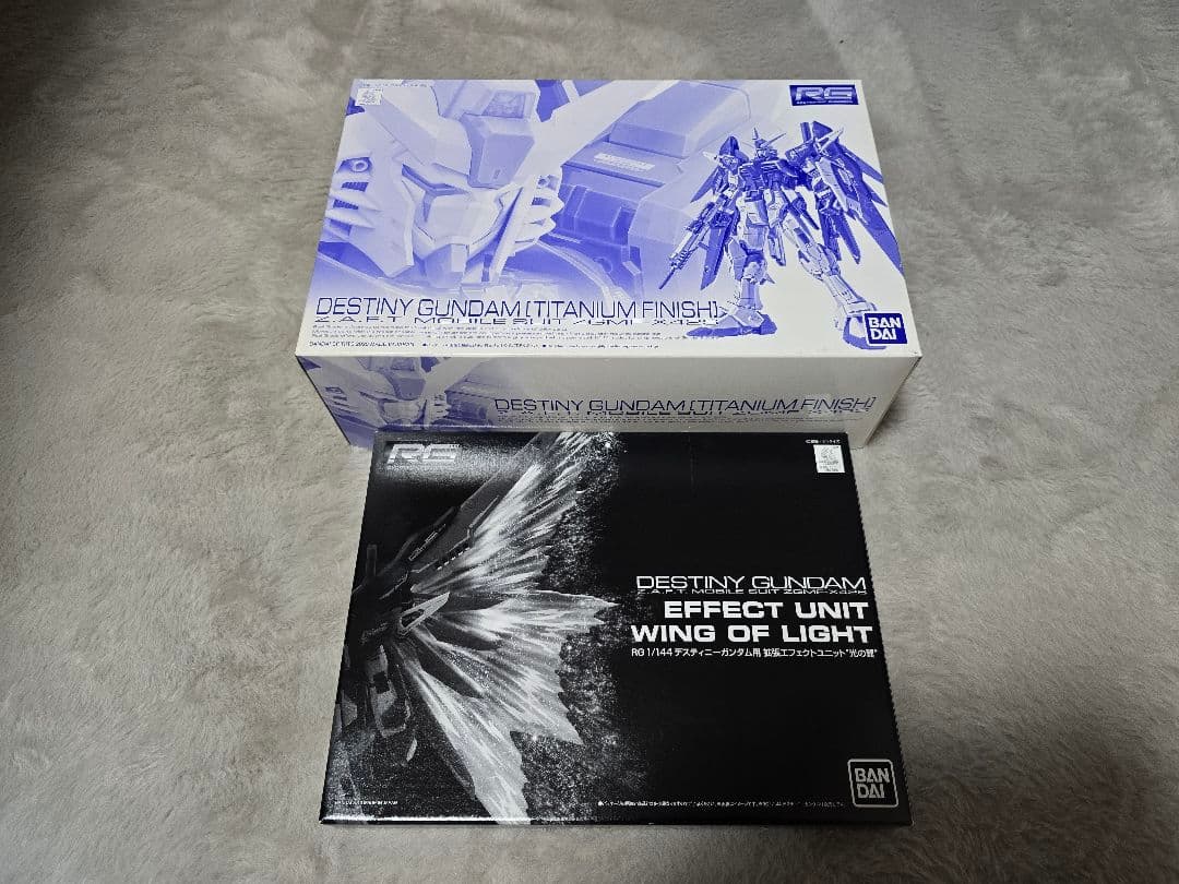 RG デスティニーガンダム チタニウムフィニッシュ ＋ 拡張エフェクト
