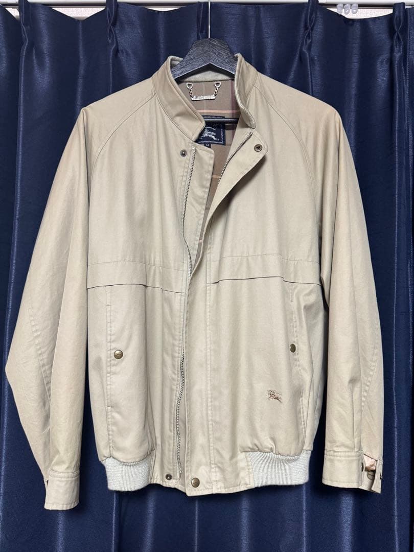 ビンテージ80sバーバリーBurberryブルゾンジャケット古着メンズレディース