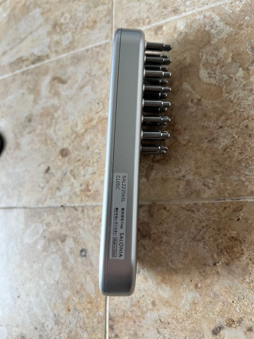 SALONIA サロニア EMS リフトブラシ（SAL22206SL）美顔器