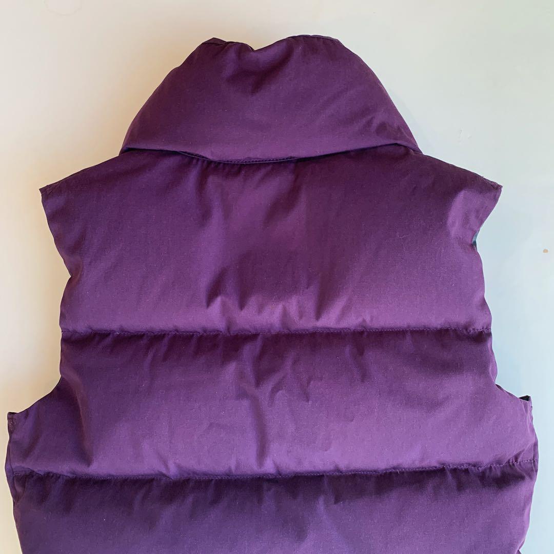 ノースフェイス ダウンベスト THE NORTH FACE パープル