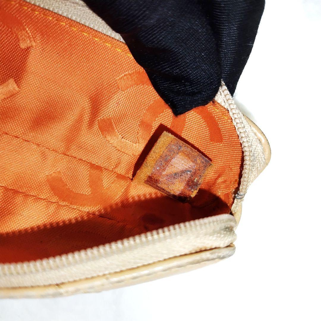 シャネル CHANEL ペンケース 筆箱 ココマーク レザー