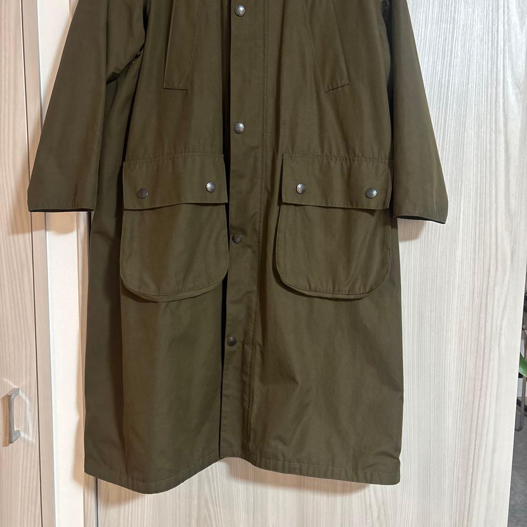 バブアー×ビームスボーイ 別注バルベニーロングジャケット