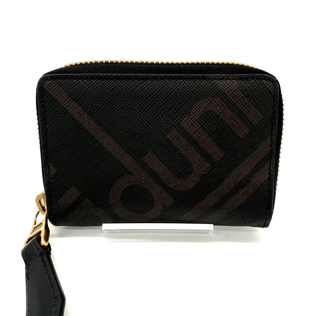 ★美品★ダンヒル ラウンドジップ マルチ ケース デカロゴ 大容量