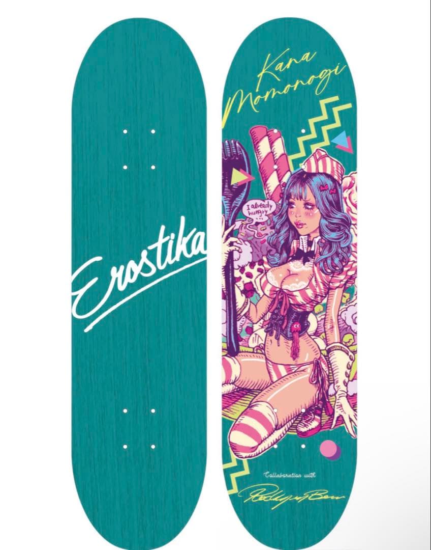 桃乃木かな x Rockin'Jelly Bean” Skate Deck