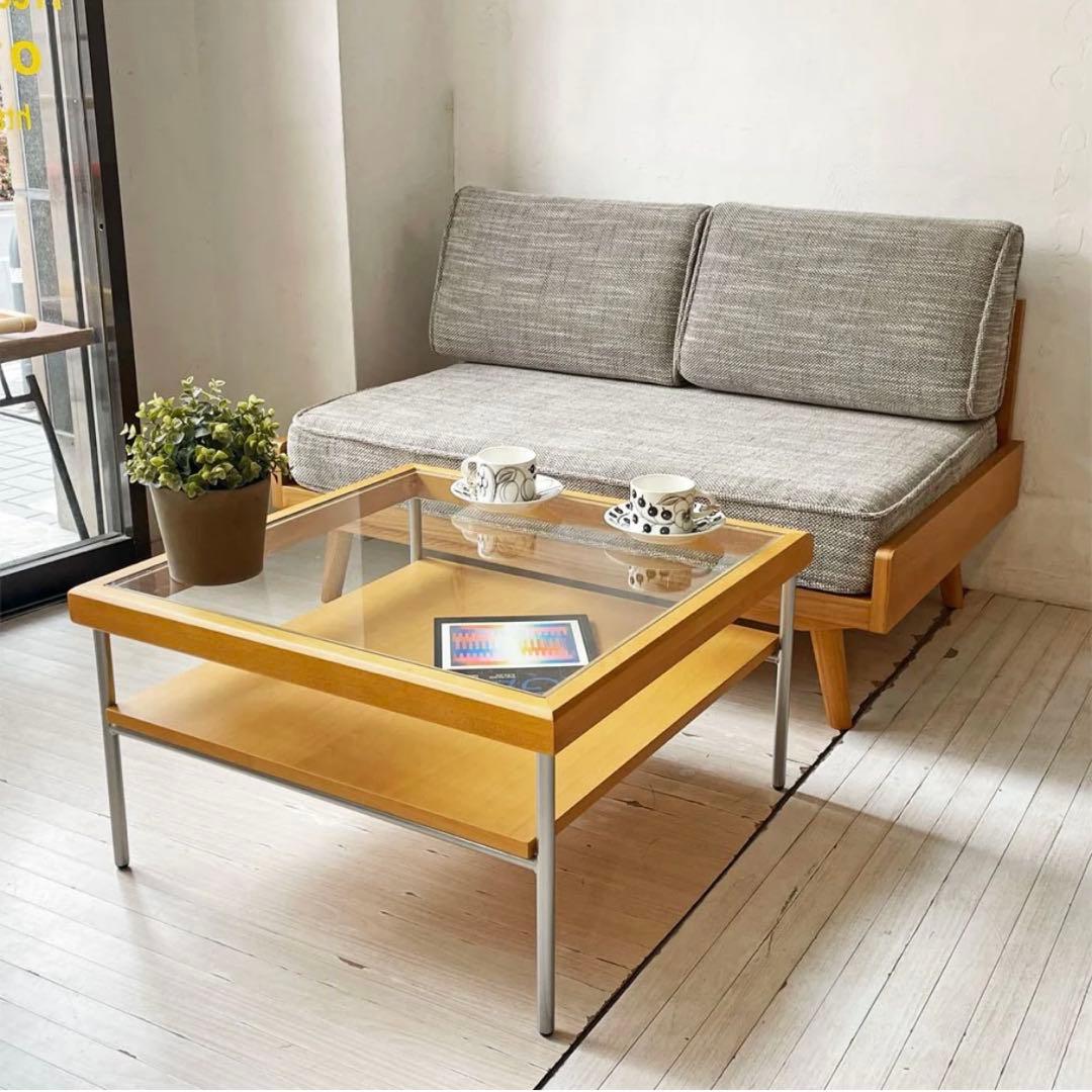 unico GRIFU グリフ ローテーブル センターテーブル ガラストップ