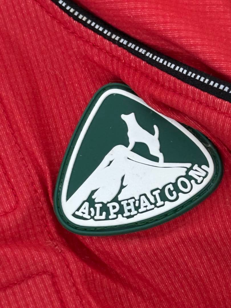 ALPHAICON レインドッグガード　赤