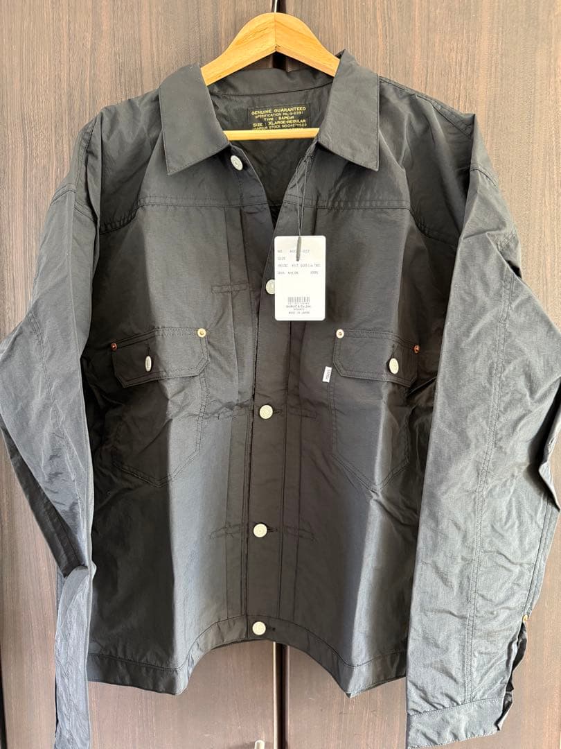 SAPEur 長袖　ナイロンシャツ　XL 新品未使用